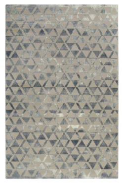 Teppich Grau Blau Silber Kurzflor "Pearl 2.0" WECONhome