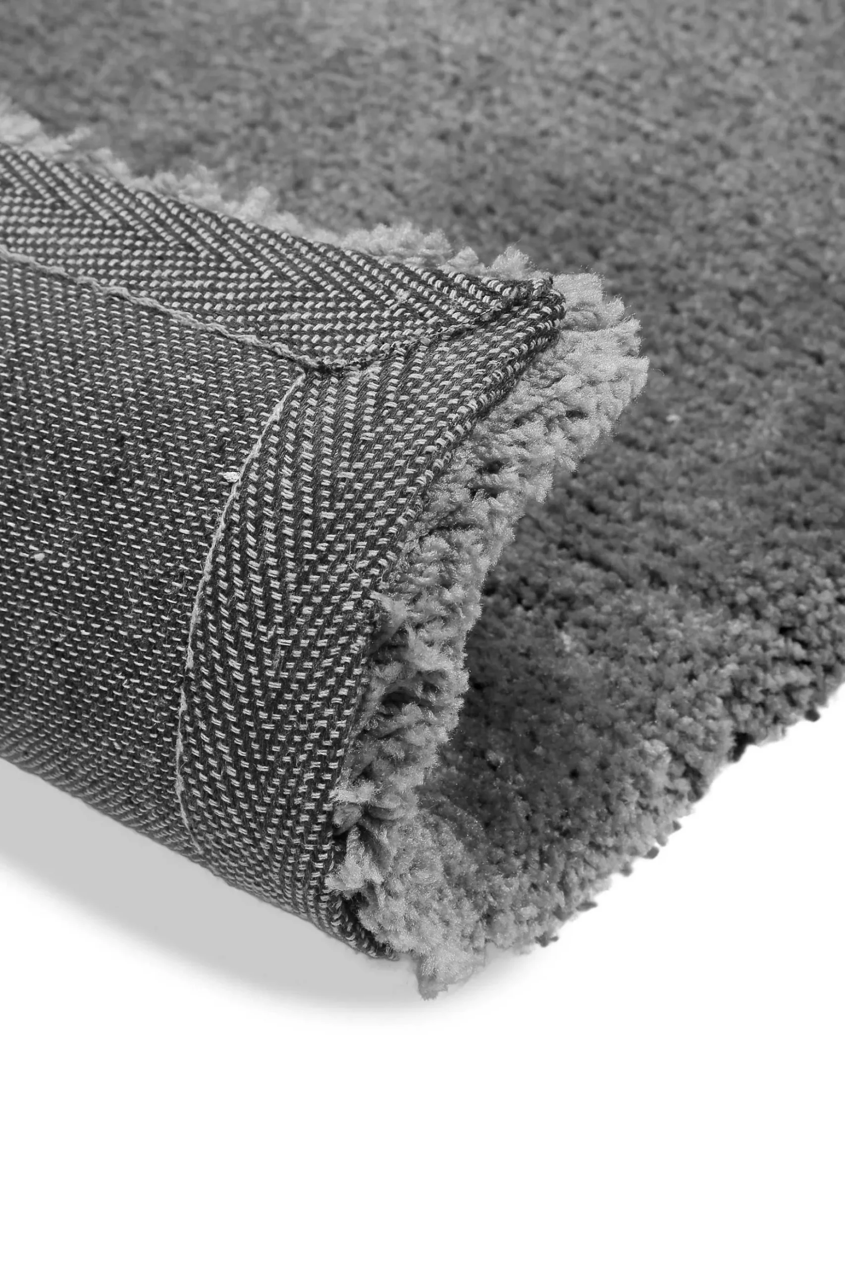 Teppich Grau Hochflor "Emilia" WECONhome Basics
