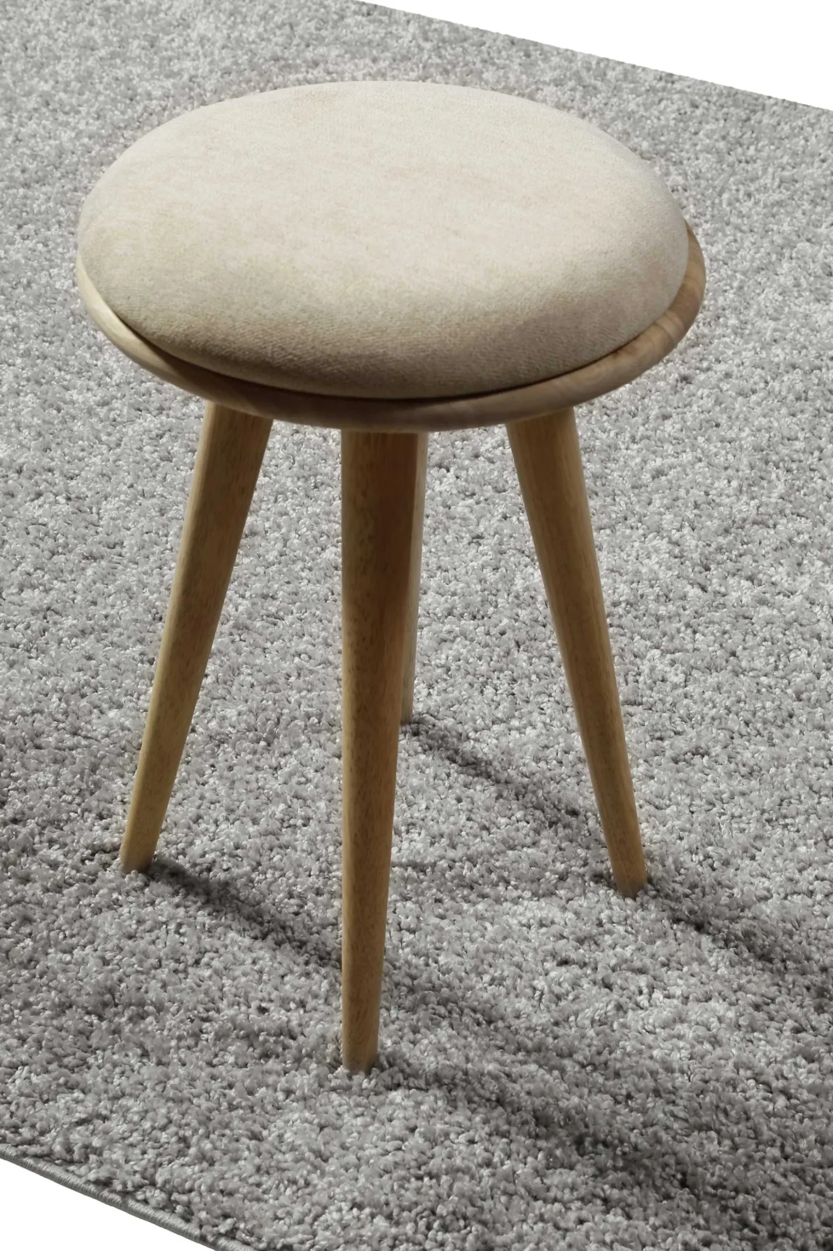 Teppich Grau Hochflor "Greta" WECONhome Basics