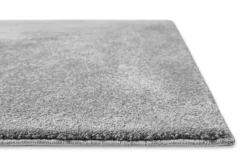 Teppich Grau Kurzflor weich & soft