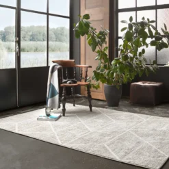 Teppich Grau Sand Kurzflor