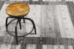 Teppich Grau Silber Kurzflor "Igor" WECONhome