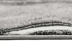 Teppich Grau Silber Kurzflor "Voyage" WECONhome