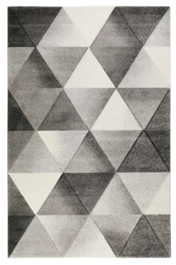 Teppich Grau Silber 
