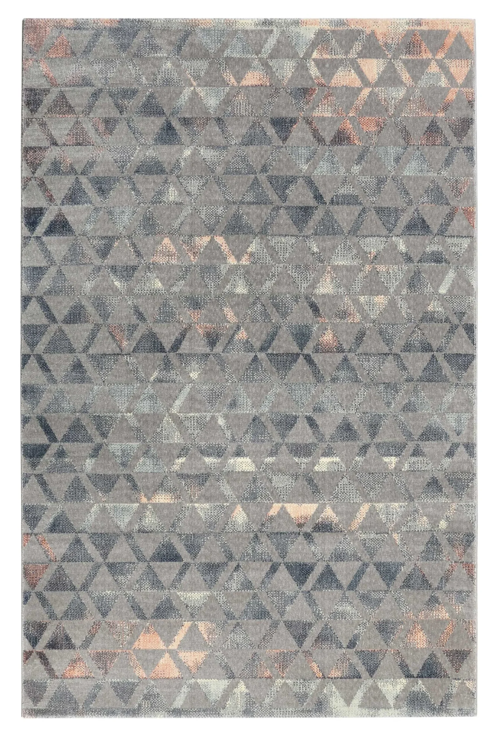 Teppich Grau Taupe Rosa Kurzflor "Pearl 2.0" WECONhome
