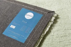 Teppich Grün Gelb Hochflor "Pisa" Homie Living