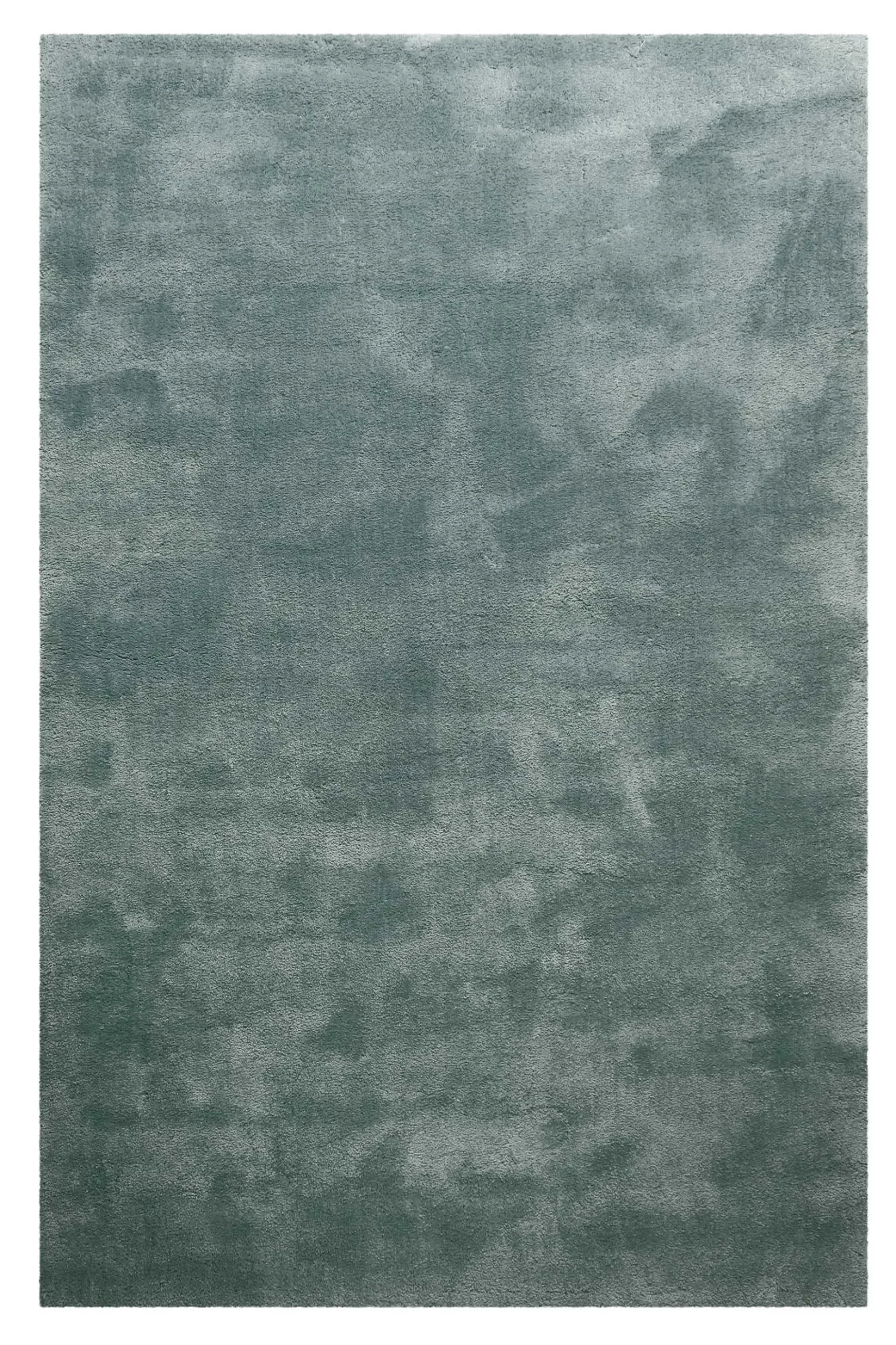Teppich Grün Grau Hochflor "Pisa" Homie Living