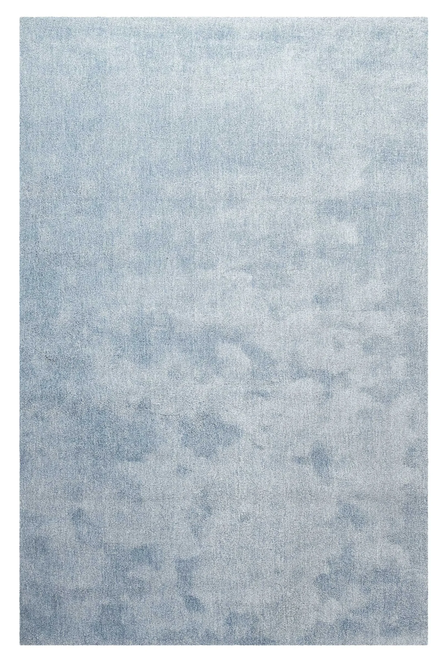 Teppich Hellblau meliert Hochflor "Sienna" Homie Living