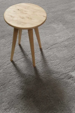 Teppich Hellgrau Hochflor B-Ware "Lulu" Homie Living