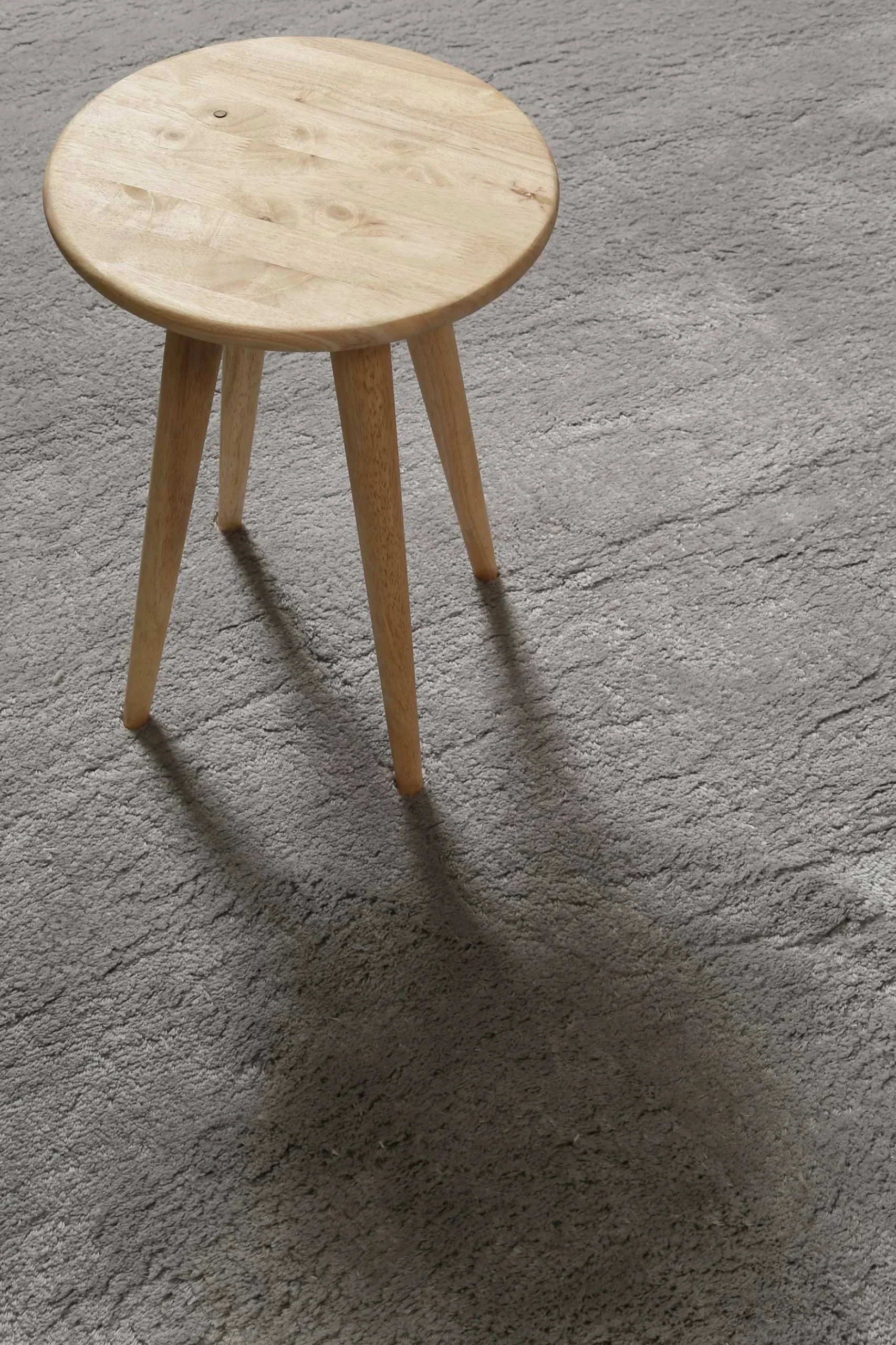 Teppich Hellgrau Hochflor B-Ware "Lulu" Homie Living