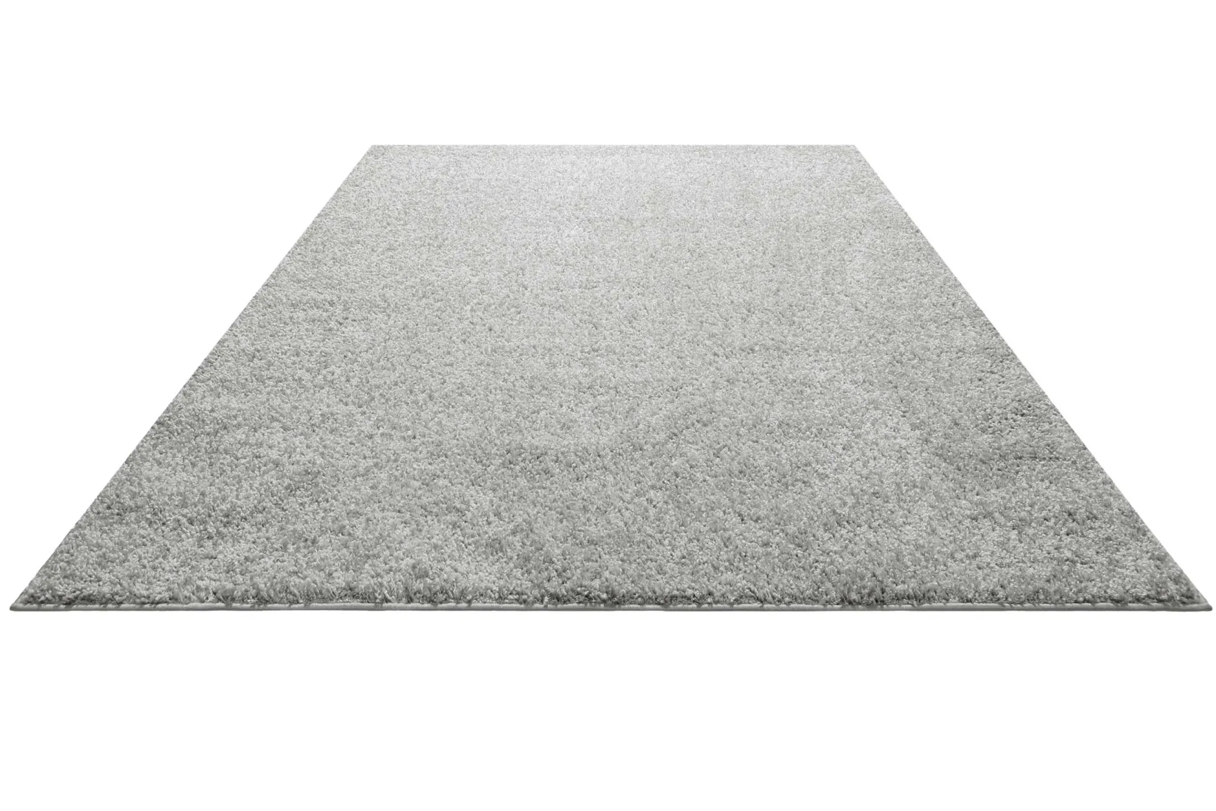 Teppich Hellgrau Hochflor "Gino" Homie Living
