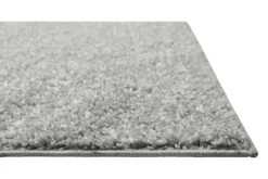 Teppich Hellgrau Hochflor