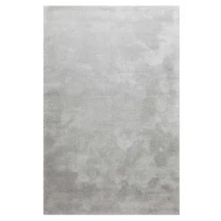 Teppich Hellgrau Hochflor "Pisa" Homie Living