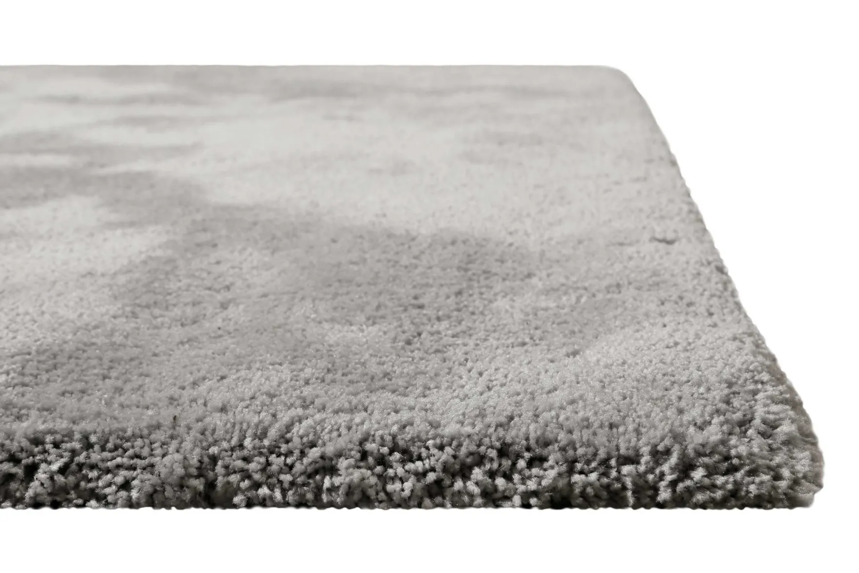 Teppich Hellgrau Hochflor "Pisa" Homie Living
