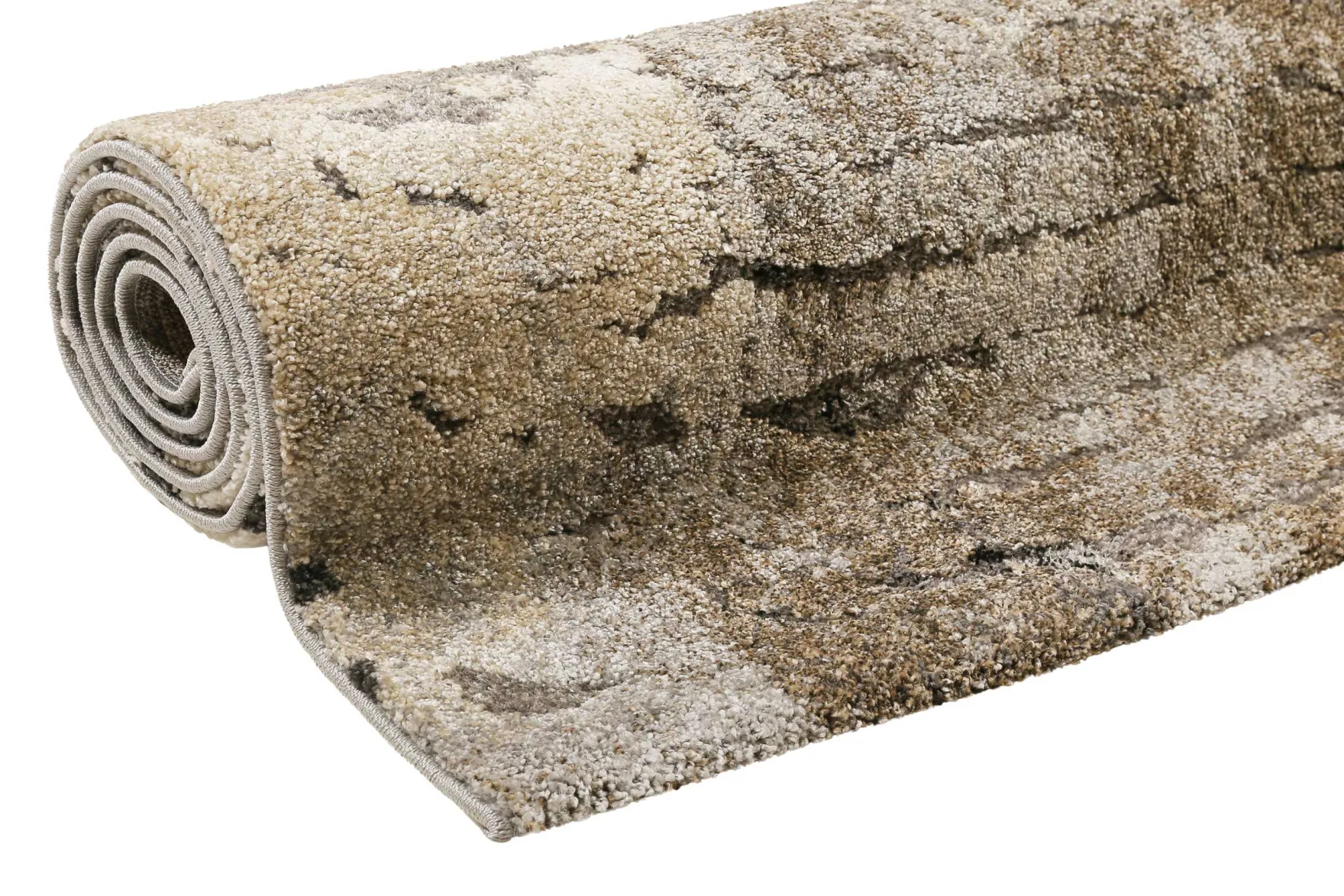 Teppich Holzbraun Kurzflor "Timber" WECONhome