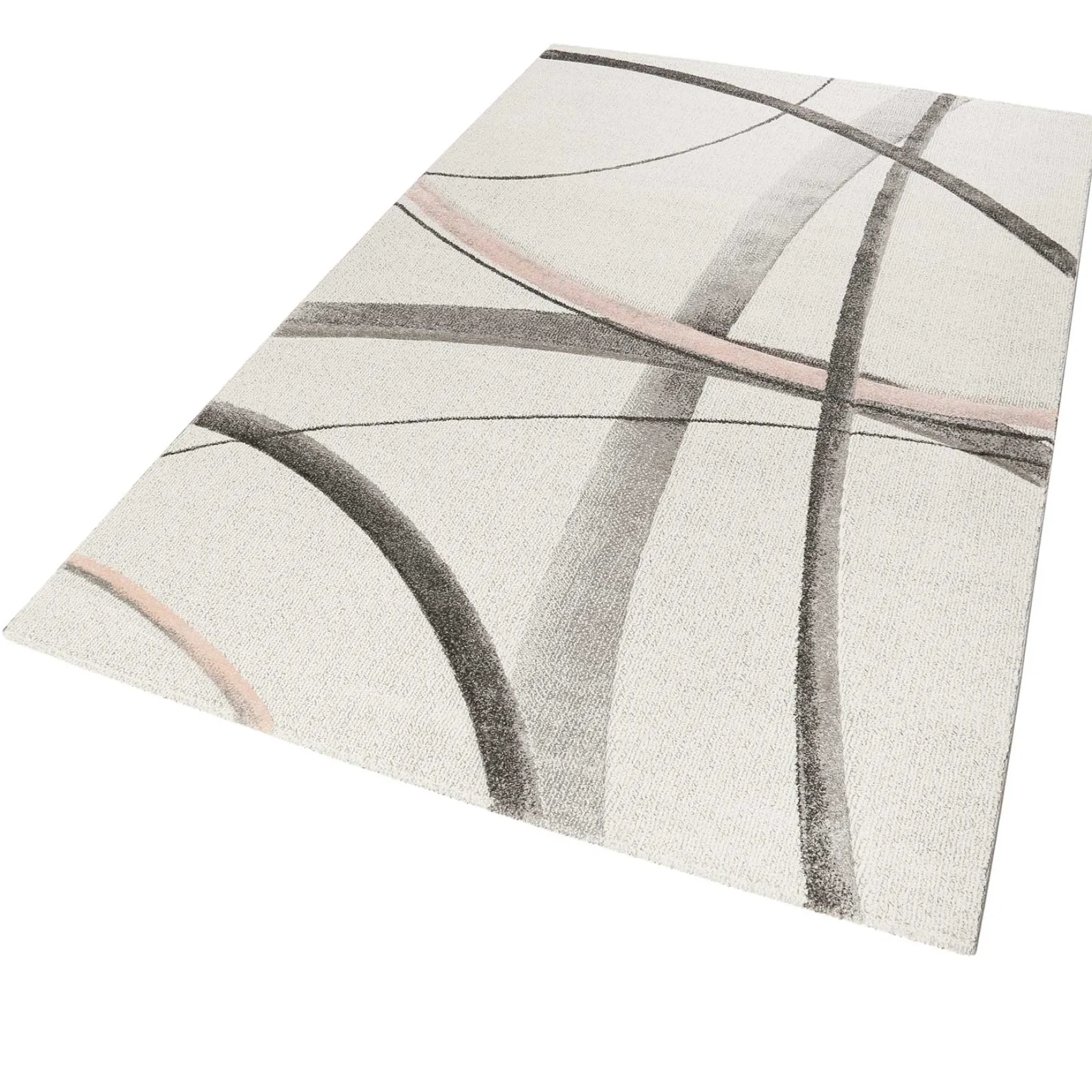Teppich Kurzflor beige rosa "Cloud7" WECONhome