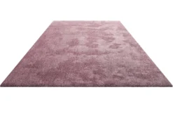 Teppich Lila meliert Hochflor