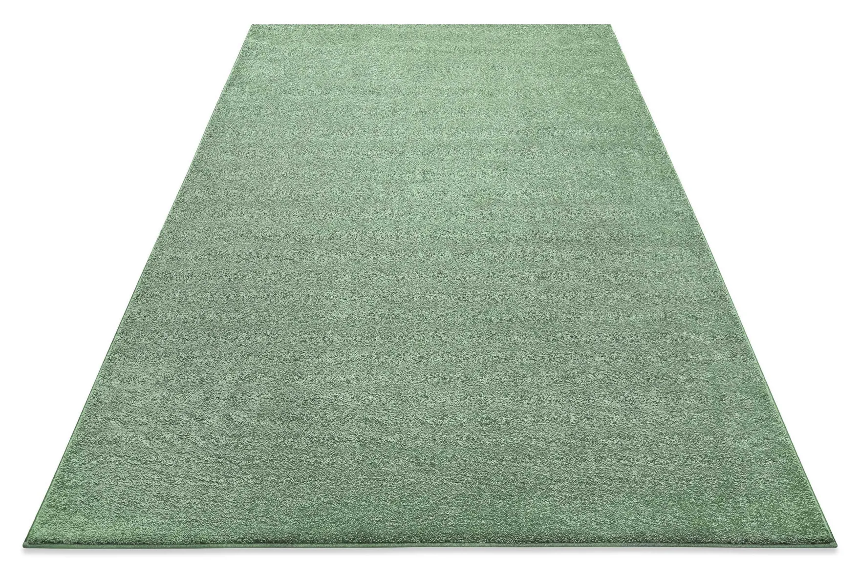 Teppich Mint Grün Kurzflor "Lotta" WECONhome Basics