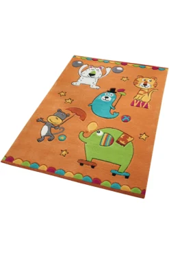 Teppich orange bunt 