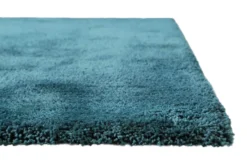 Teppich Petrol Hochflor