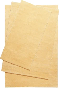Teppich Pfirsich Gelb Kurzflor