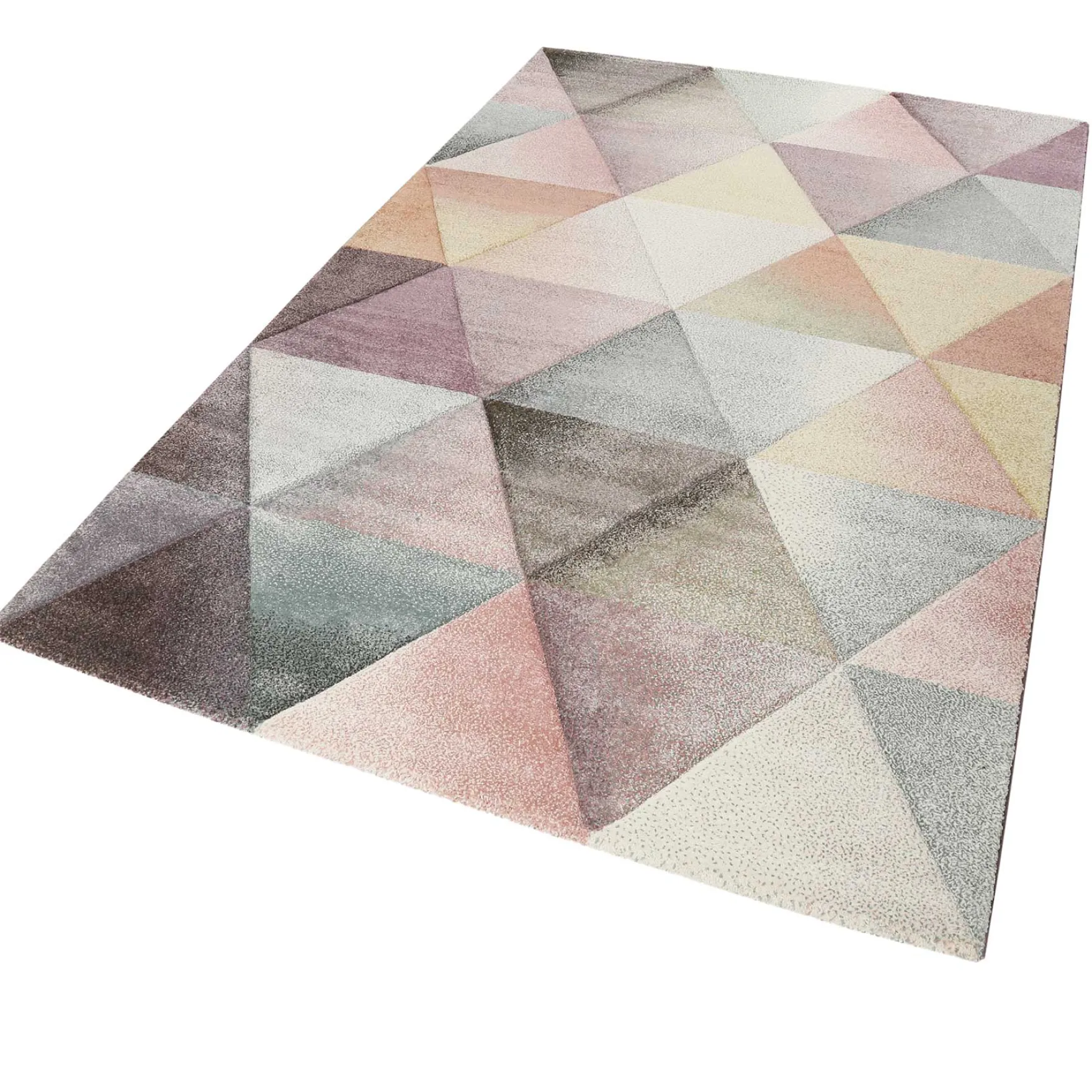 Teppich Rosa Flieder Türkis "Lighthouse" WECONhome