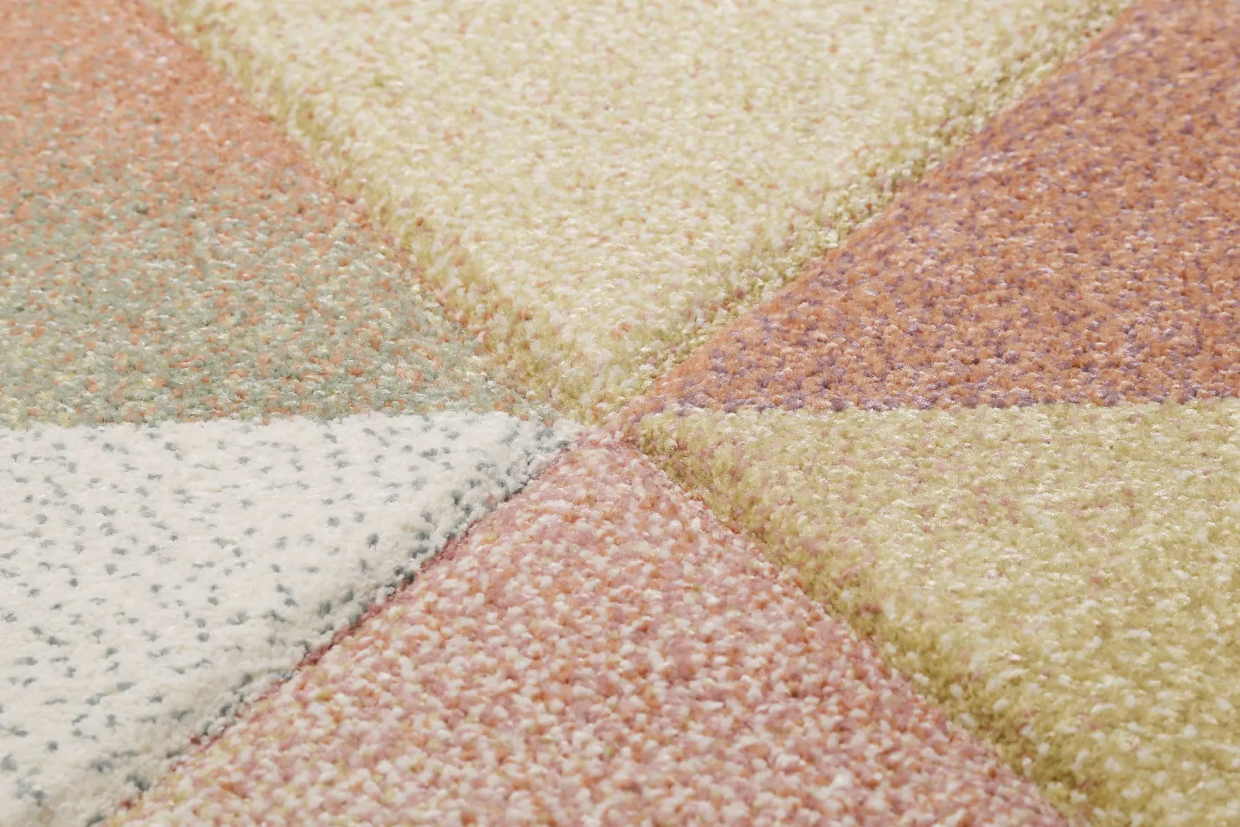 Teppich Rosa Flieder Türkis "Lighthouse" WECONhome
