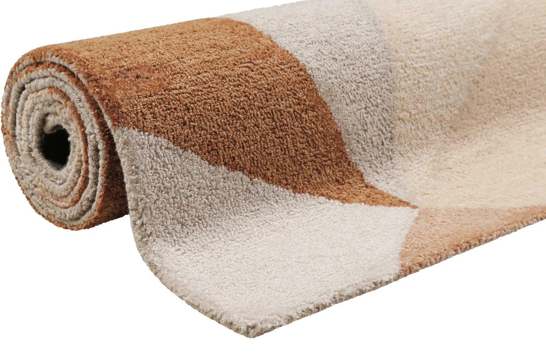 Teppich Rost Braun Kurzflor "Next Time 2.0" WECONhome