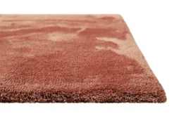 Teppich Rot Braun Hochflor 