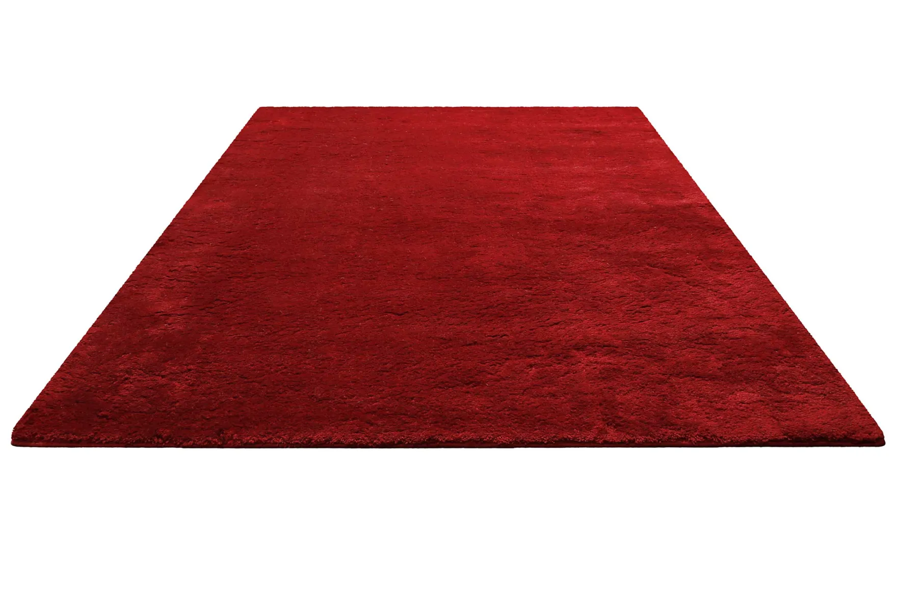 Teppich Rot Hochflor B-Ware "Lulu" Homie Living