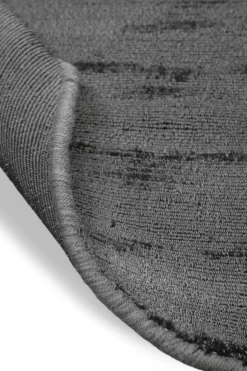Teppich Rund Anthrazit "Emma" WECONhome Basics