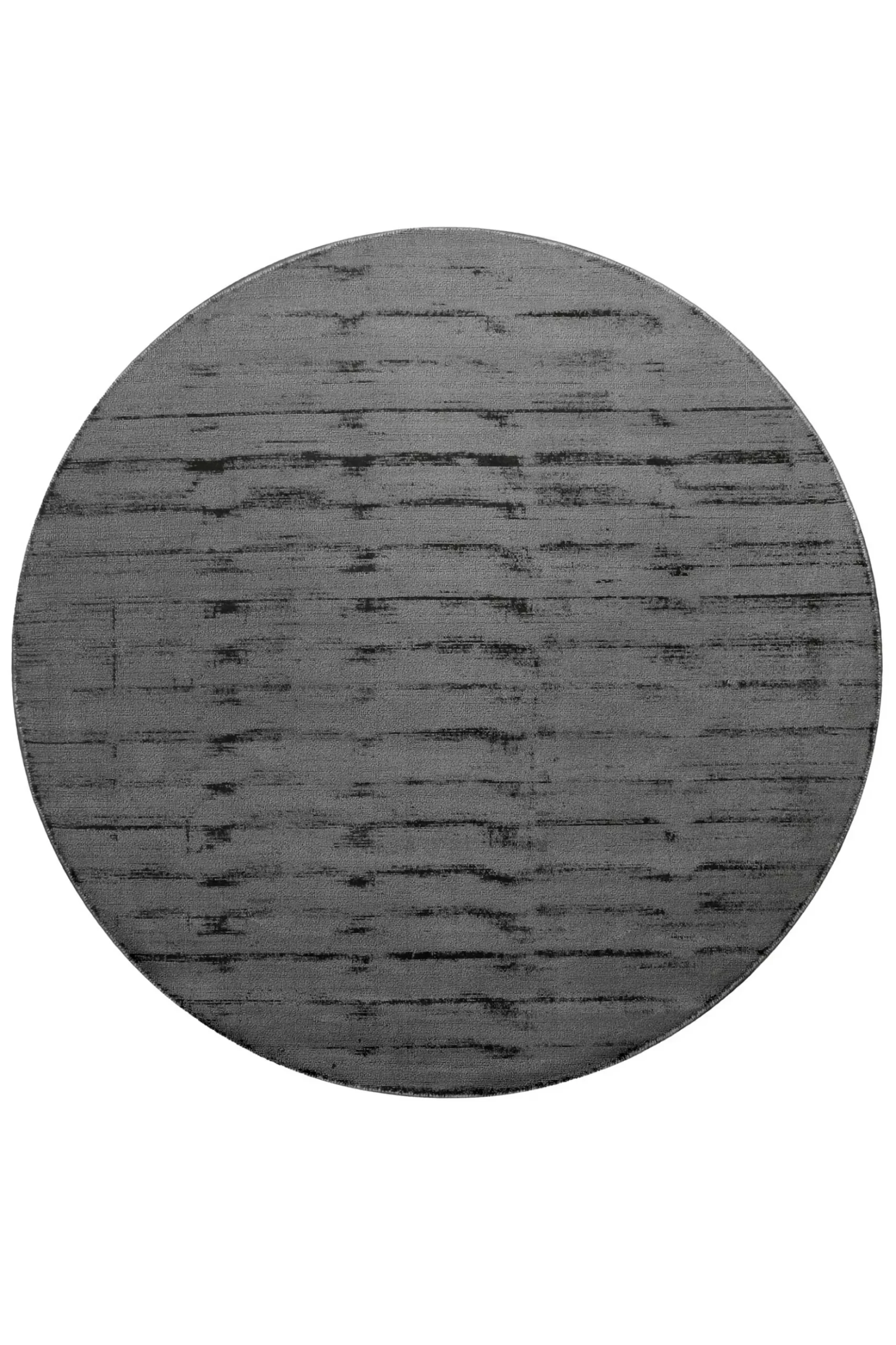Teppich Rund Anthrazit "Emma" WECONhome Basics