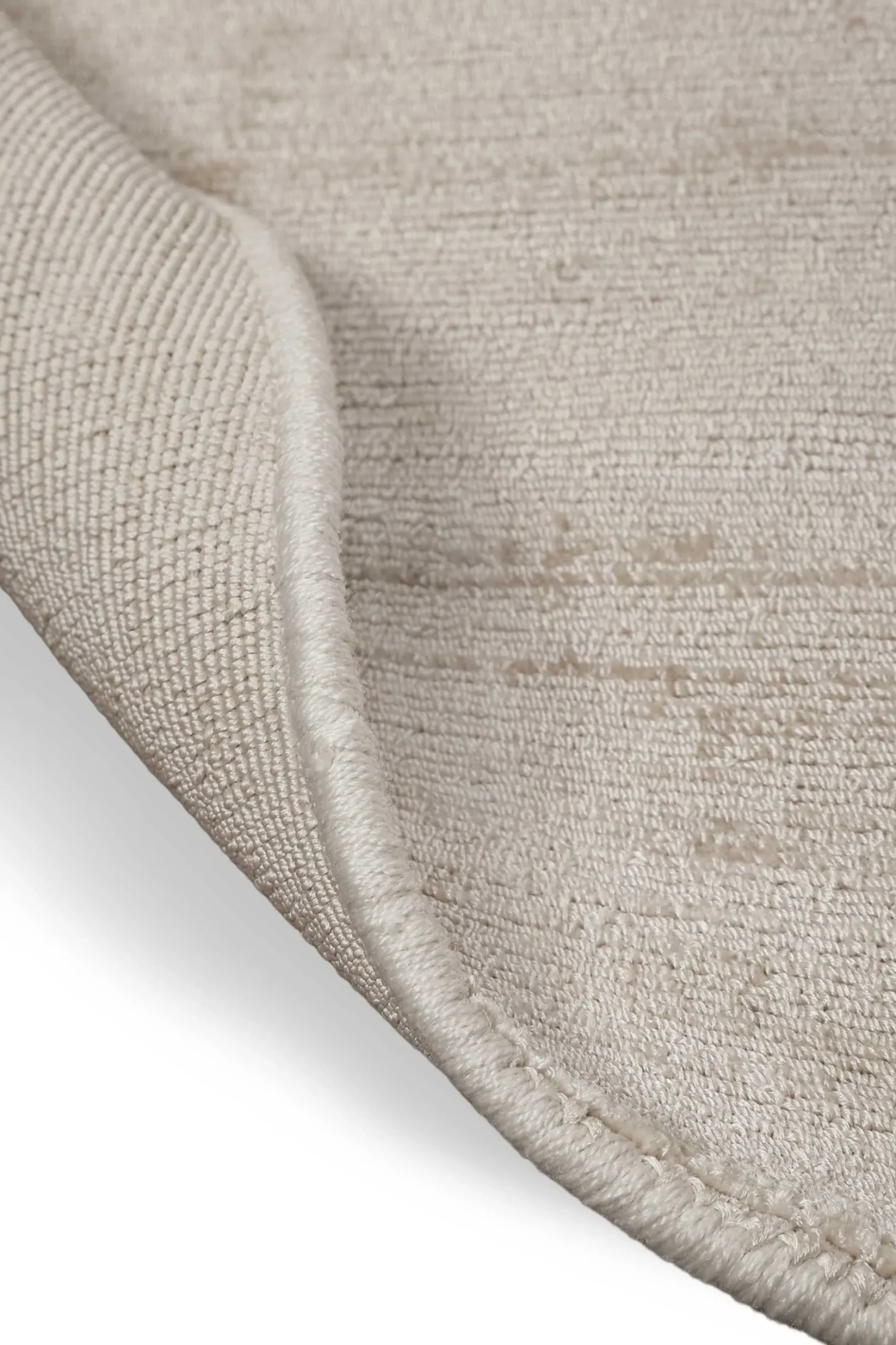 Teppich Rund Creme Beige "Emma" WECONhome Basics
