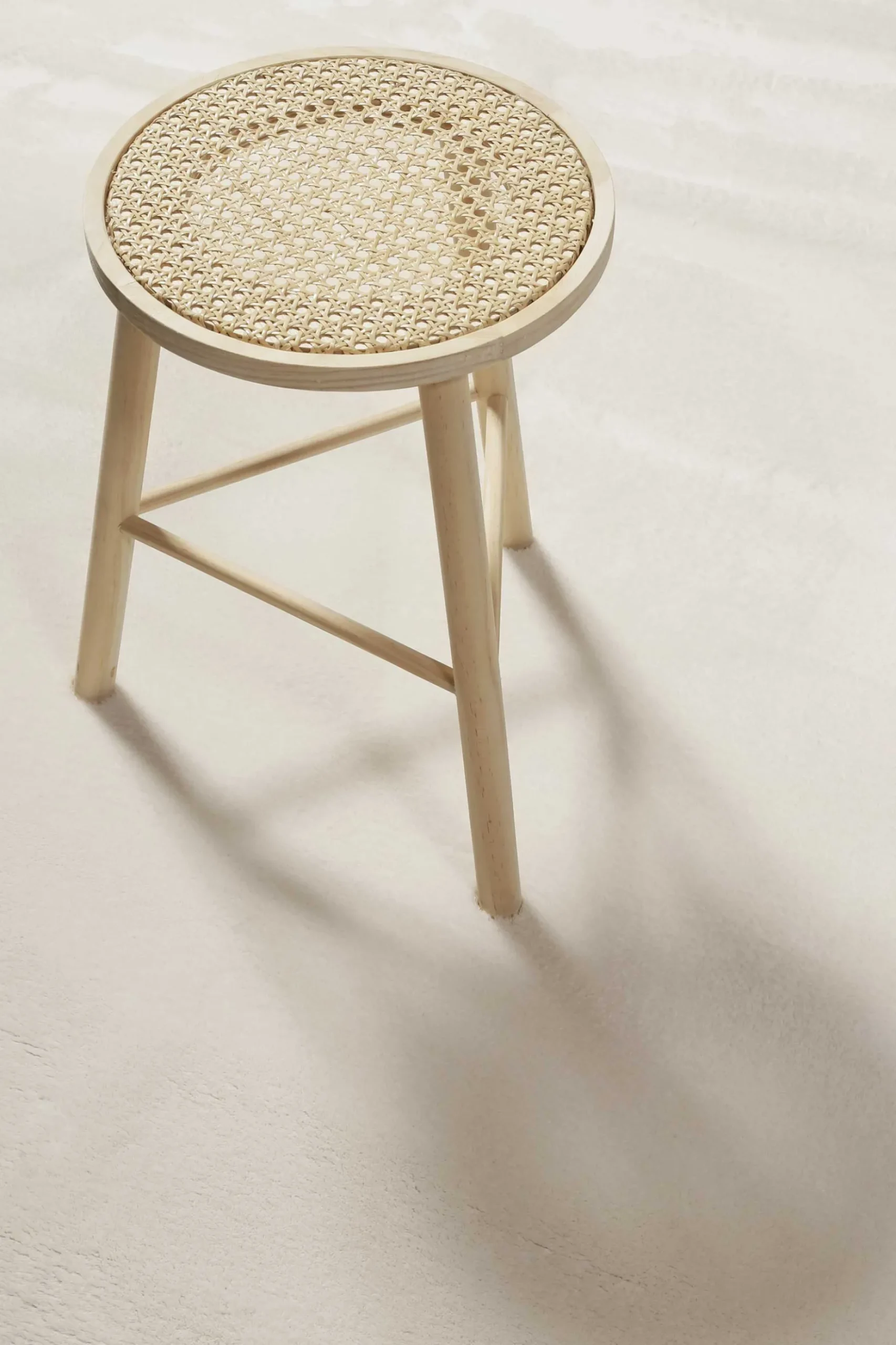 Teppich Rund Creme Beige soft & weich "Lago" Homie Living