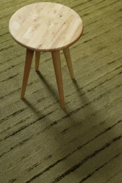 Teppich Rund Grün Kurzflor 