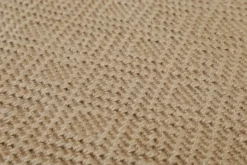 Teppich Rund Natur aus Jute 
