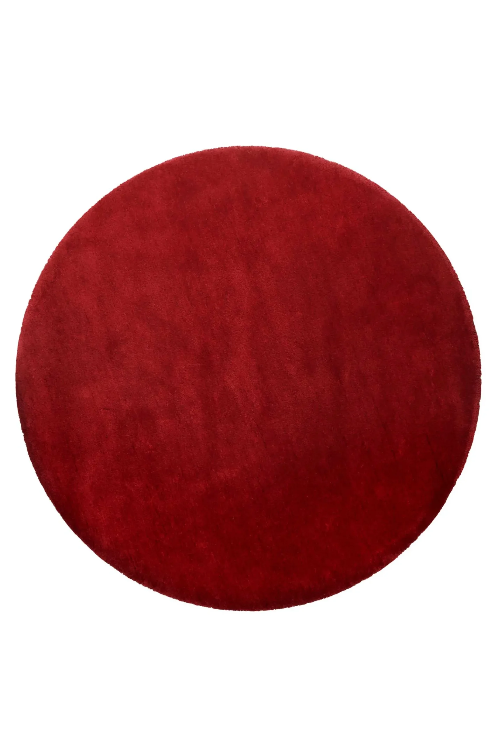 Teppich Rund Rot "Pisa" Homie Living
