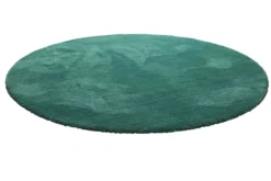 Teppich Rund Smaragdgrün