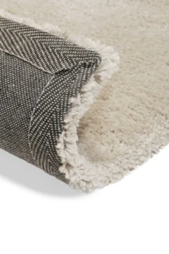 Teppich Sand Beige Hochflor "Emilia" WECONhome Basics