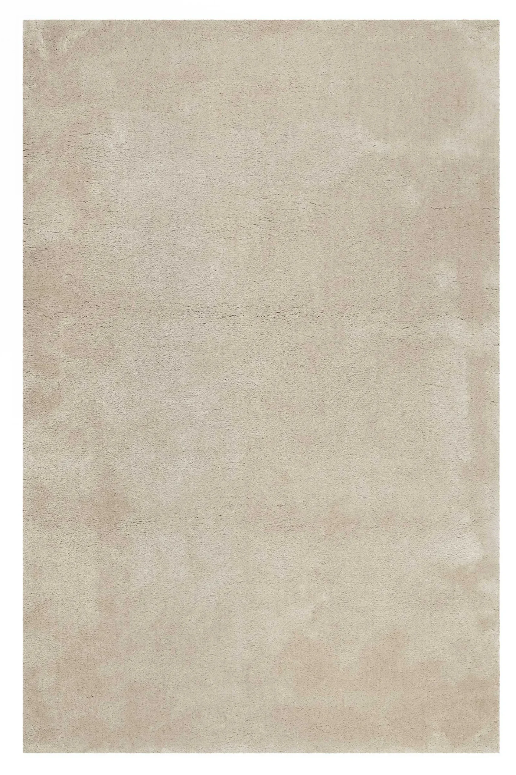 Teppich Sand Beige Hochflor "Emilia" WECONhome Basics