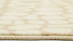 Teppich Sand Beige Kurzflor "Croco" WECONhome