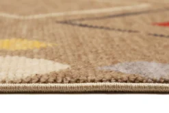Teppich Sand Braun Bunt Kurzflor B-Ware "Mont Royal" WECONhome