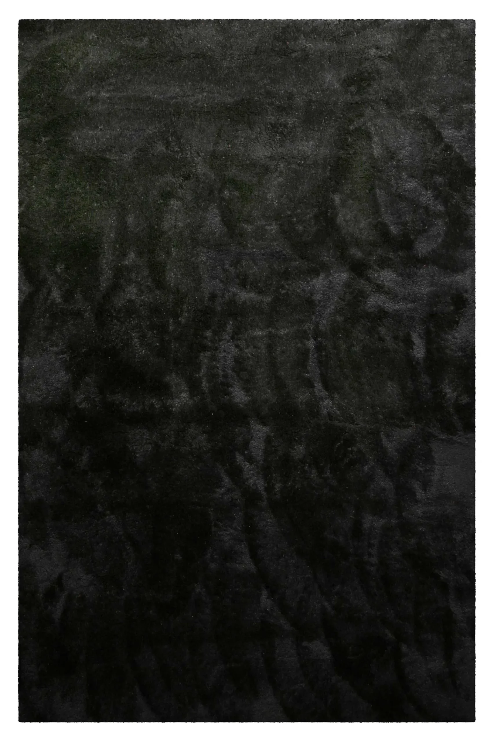 Teppich Schwarz Hochflor B-Ware "Lulu" Homie Living