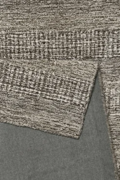 Teppich Taupe Braun aus Naturfasern 