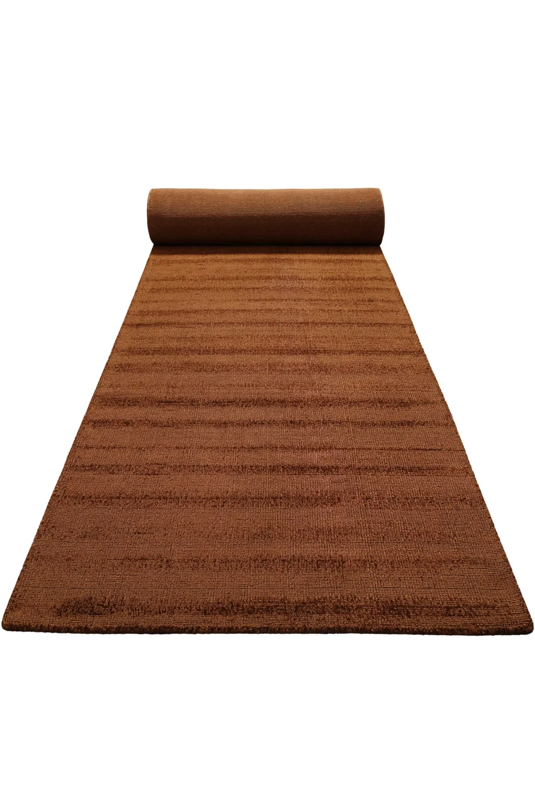 Teppich Terracotta Braun Kurzflor "Miramonti" Homie Living