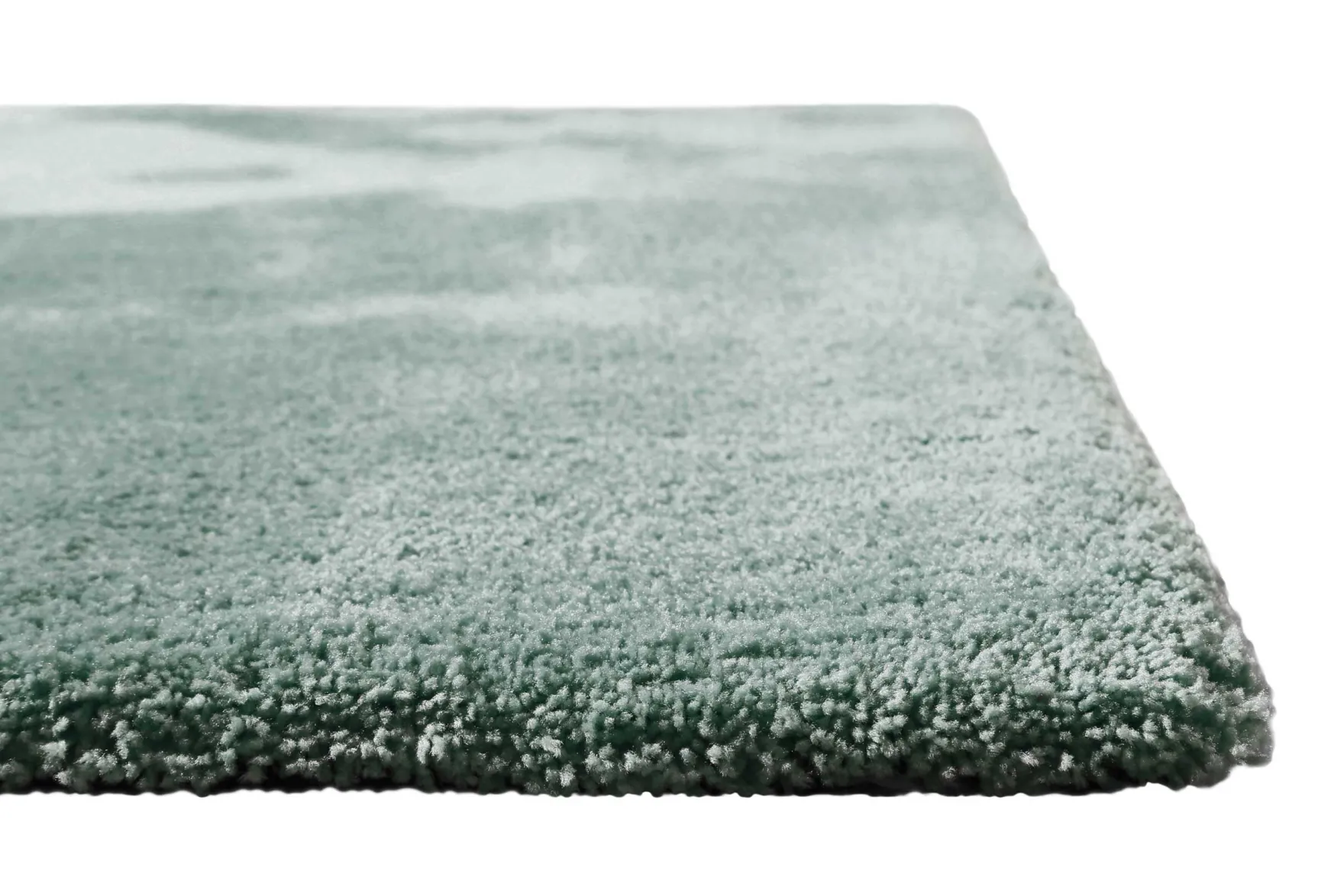 Teppich Türkis Grau Hochflor "Pisa" Homie Living