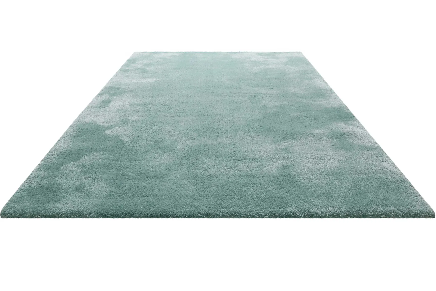 Teppich Türkis Grau Hochflor "Pisa" Homie Living