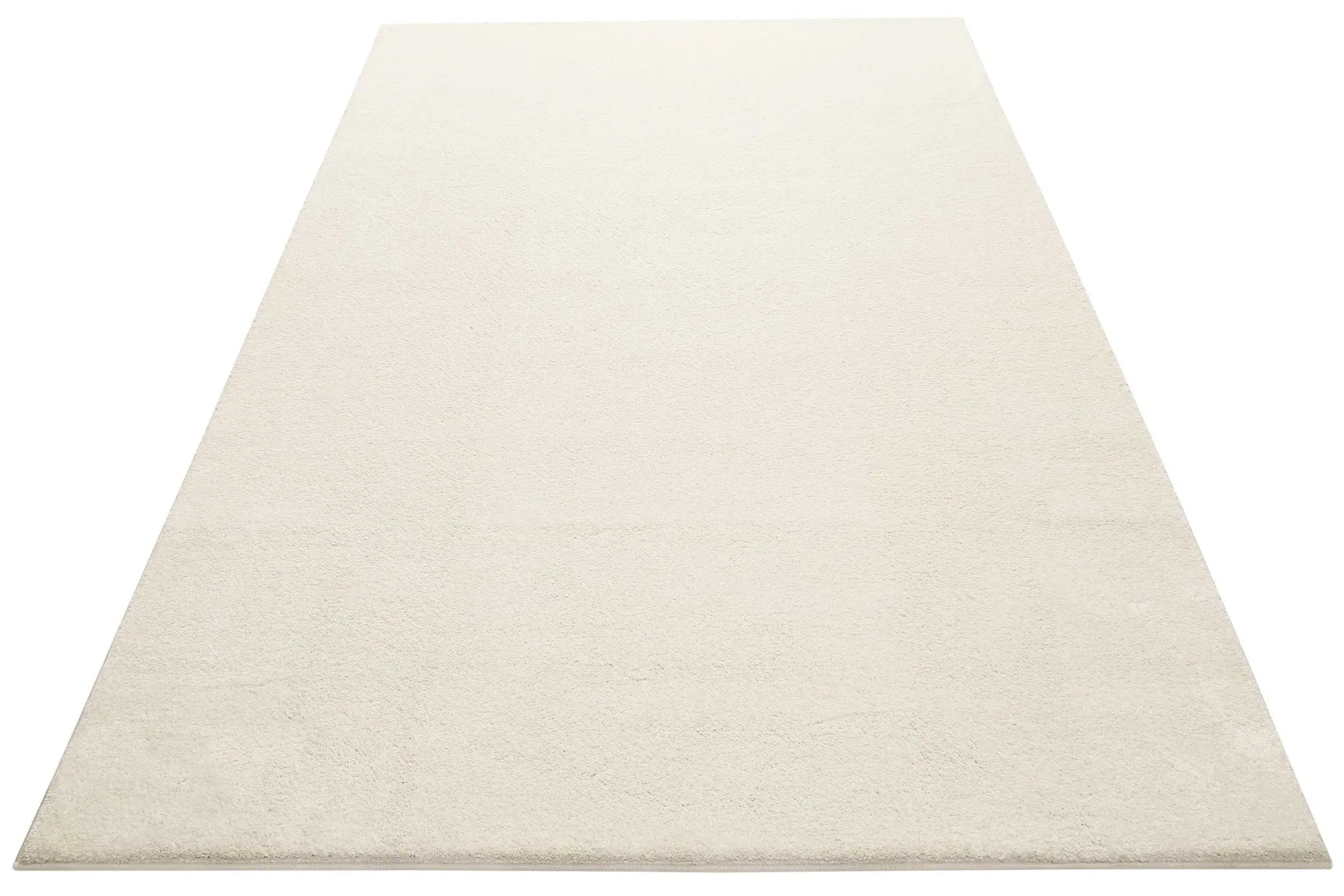 Teppich Weiß Creme Kurzflor "Lotta" WECONhome Basics