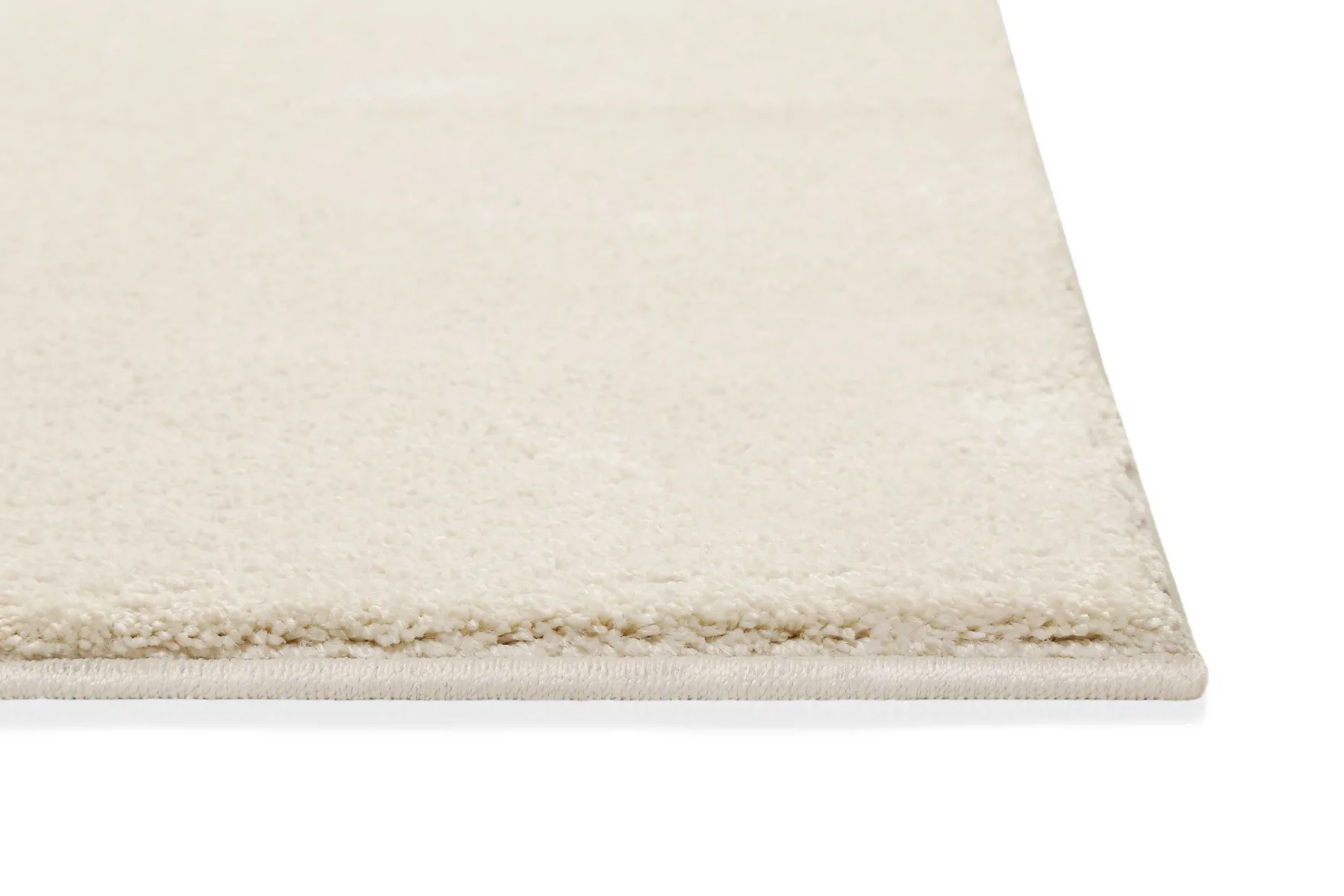 Teppich Weiß Creme Kurzflor "Lotta" WECONhome Basics