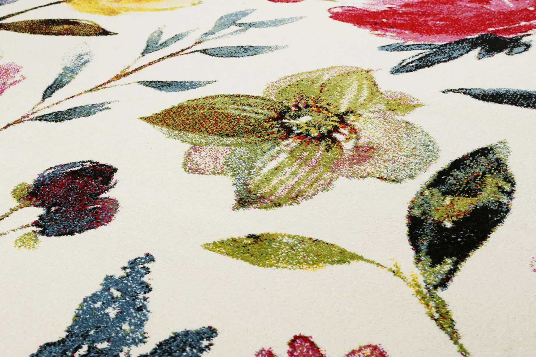 Teppich Weiß Rot "Summer Breeze" WECONhome
